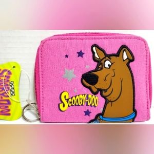 Scooby Doo Cartoon network Hanna Barbera bifold wallet pink y2k new